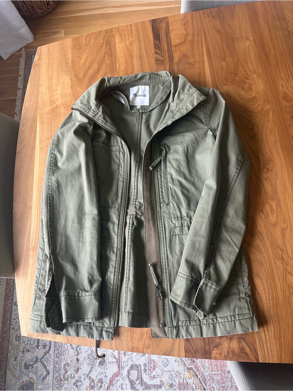 Madewell Fleet jacket Olive size small